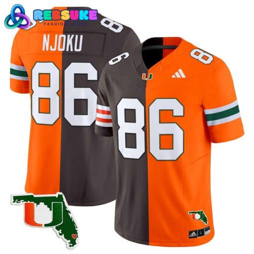 Miami Hurricanes x Cleveland Browns 2025 Football Jersey