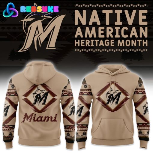 Miami Marlins x Native American Heritage Hoodie