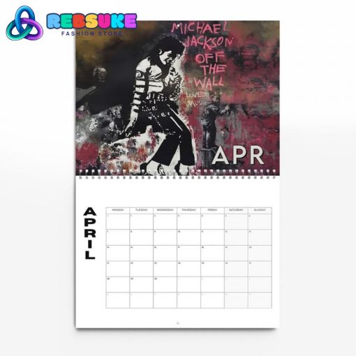 Michael Jackson New Year 2025 Wall Hanging Calendar