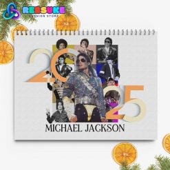 Michael Jackson New Year 2025 Wall Hanging Calendar