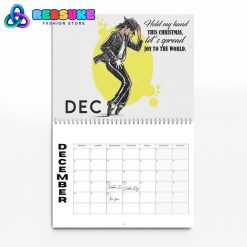 Michael Jackson New Year 2025 Wall Hanging Calendar