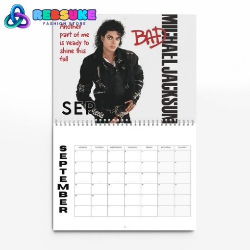 Michael Jackson New Year 2025 Wall Hanging Calendar