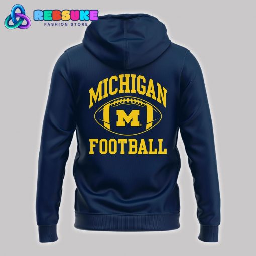 Michigan Wolverines Football Plant The Flag Hoodie