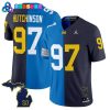 Michigan Wolverines x Tampa Bay Buccaneers Tom Brady Football Jersey