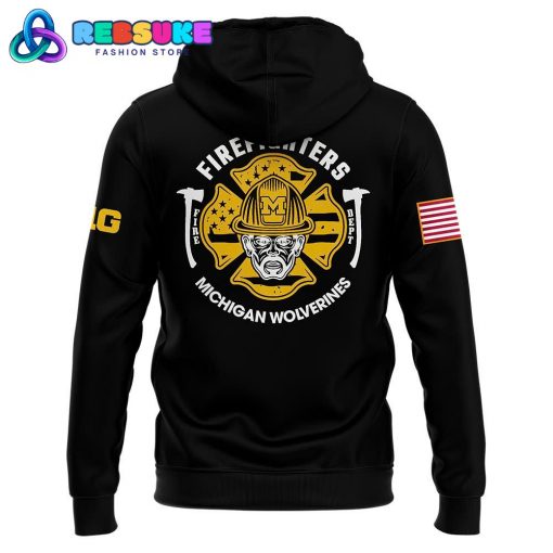 Michigan Wolverines x Firefighter Appreciation Hoodie