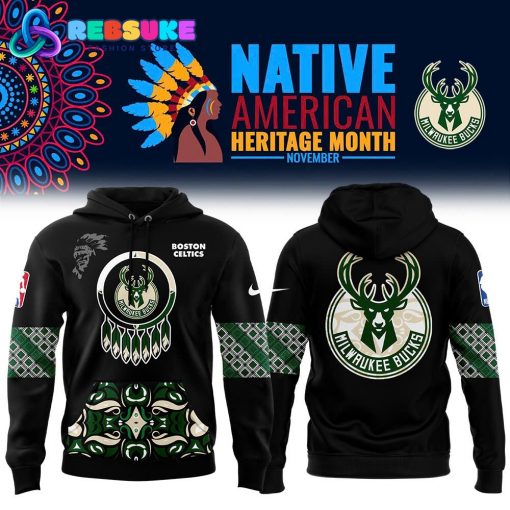 Milwaukee Bucks NBA 2024 Native American Heritage Month Hoodie