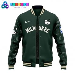 Milwaukee Bucks x Hello Kitty Night 2024 Baseball Jacket