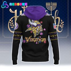 Minnesota Vikings NFL Hanukkah Holiday Hoodie