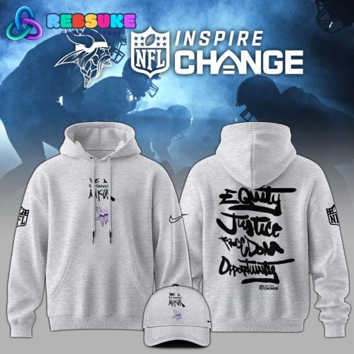 Minnesota Vikings NFL Inspire Change Hoodie, Cap