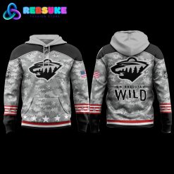 Minnesota Wild 2024 Military Appreciation Hoodie Set