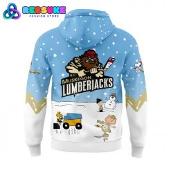 Muskegon Lumberjacks Peanuts and Snoopy Hoodie Set