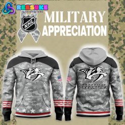 Nashville Predators 2024 Military Appreciation Hoodie Set