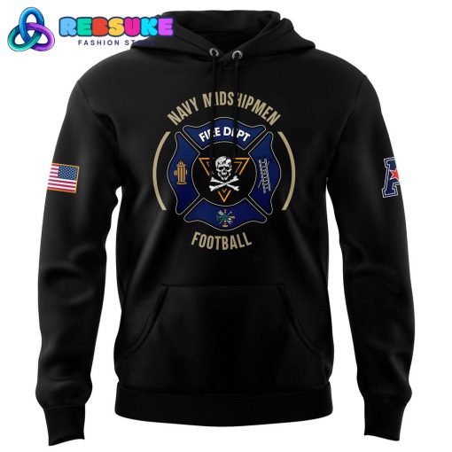 Navy Midshipmen Football x Firefighter Appreciation Hoodie Set