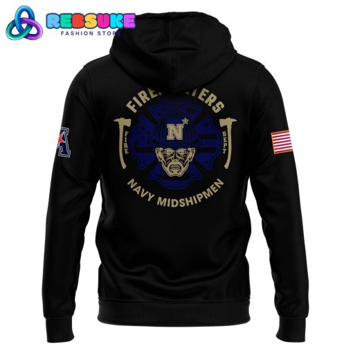 Navy Midshipmen Football x Firefighter Appreciation Hoodie Set