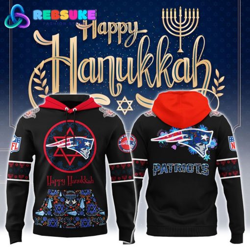 New England Patriots NFL Hanukkah Holiday Hoodie