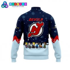 New Jersey Devils Peanuts and Snoopy Night Baseball Jacket