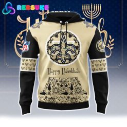 New Orleans Saints NFL Hanukkah Holiday Hoodie