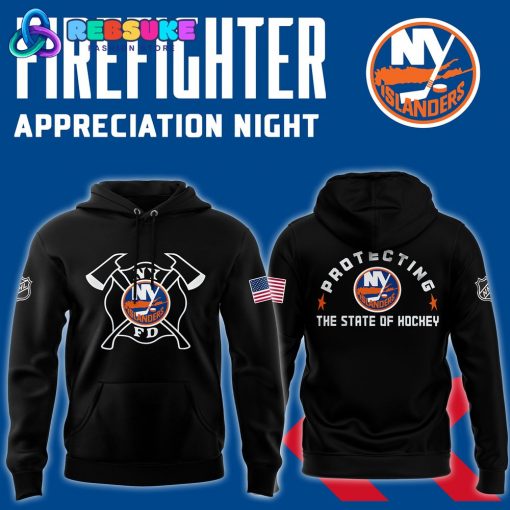 New York Islanders x 2024 Firefighter Appreciation Night Hoodie