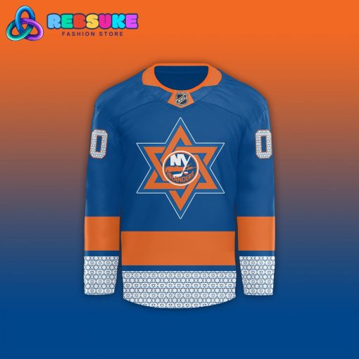 New York Islanders x 2024 NHL Jewish Heritage Night Hockey Jersey