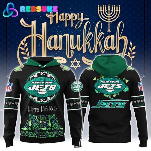 New York Jets NFL Hanukkah Holiday Hoodie