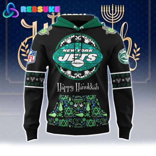 New York Jets NFL Hanukkah Holiday Hoodie