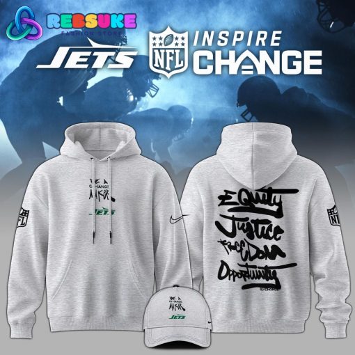 New York Jets NFL Inspire Change Hoodie, Cap