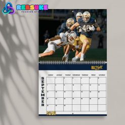 Notre Dame Football New Year 2025 Wall Hanging Calendar