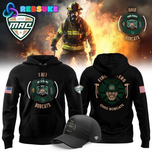 Ohio Bobcats Football x Firefighter Appreciation Hoodie Set