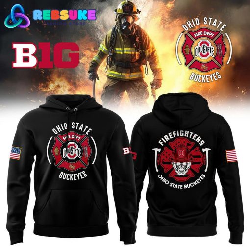 Ohio State Buckeyes x Firefighter Appreciation Hoodie Set