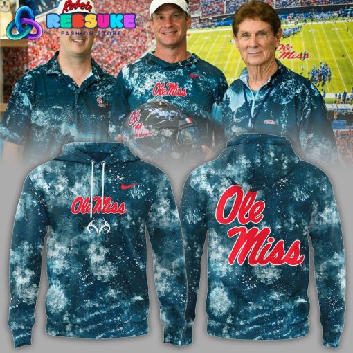 Ole Miss Rebels NCAA 2024 Big12 Nike Hoodie Set