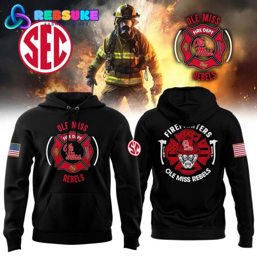 Ole Miss Rebels x Firefighter Appreciation Hoodie