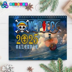 One Piece New Year 2025 Wall Hanging Calendar