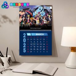 One Piece New Year 2025 Wall Hanging Calendar