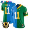 Oregon Ducks x Dallas Cowboys 2025 Football Jersey