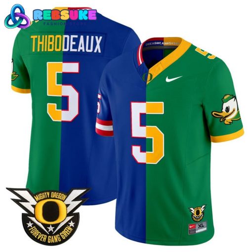 Oregon Ducks x New York Giants 2025 Football Jersey