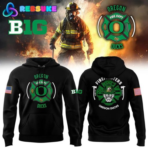 Oregon Football x Firefighter Appreciation Hoodie