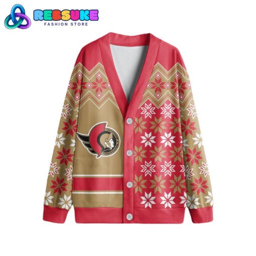 Ottawa Senators NHL Special Ugly Christmas Cardigan