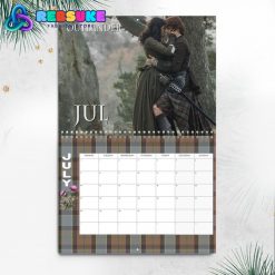 Outlander TV Series New Year 2025 Wall Hanging Calendar