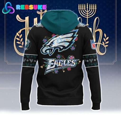 Philadelphia Eagles NFL Hanukkah Holiday Hoodie