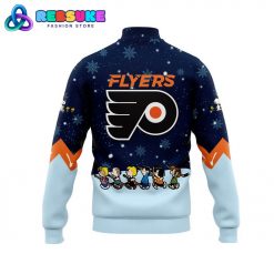 Philadelphia Flyers Peanuts and Snoopy Night Baseball Jacket