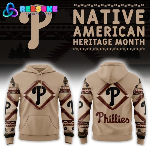 Philadelphia Phillies 2024 Native American Heritage Hoodie