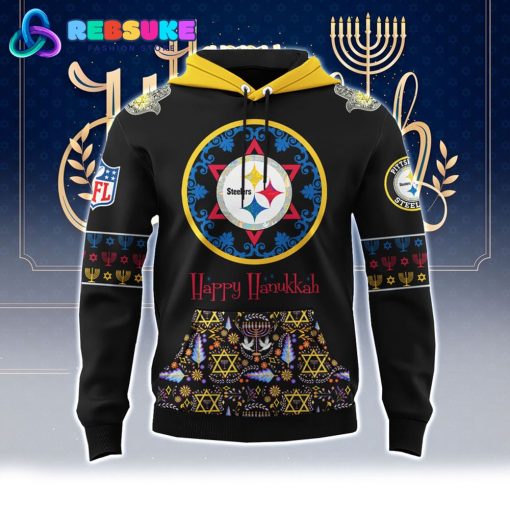 Pittsburgh Steelers NFL Hanukkah Holiday Hoodie