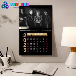 Queen Band New Year 2025 Wall Hanging Calendar