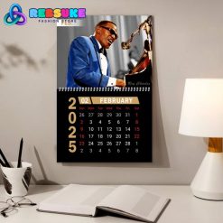 Ray Charles New Year 2025 Wall Hanging Calendar