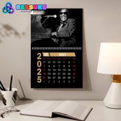 Ray Charles New Year 2025 Wall Hanging Calendar