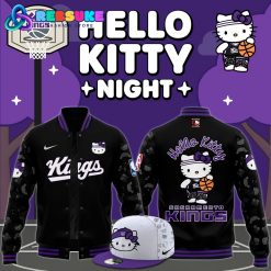 Sacramento Kings x Hello Kitty Night 2024 Baseball Jacket