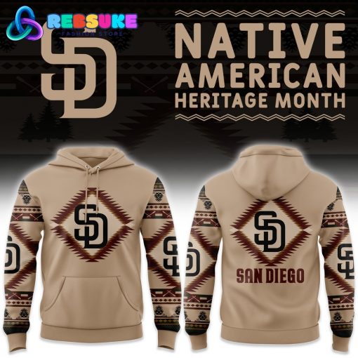 San Diego Padres 2024 Native American Heritage Hoodie