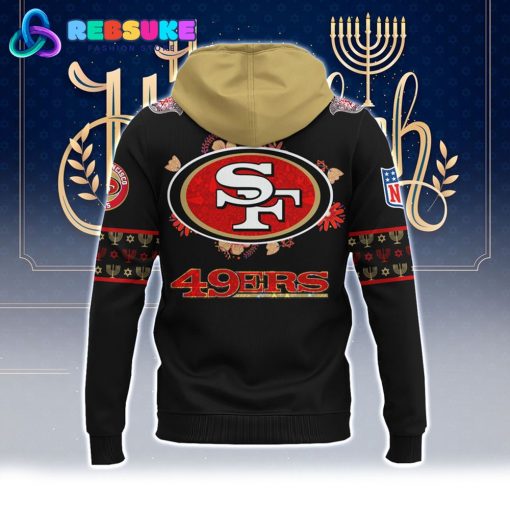 San Francisco 49ers NFL Hanukkah Holiday Hoodie