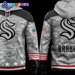 Seattle Kraken 2024 Military Appreciation Hoodie Set