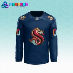 Seattle Kraken 2025 NHL Lunar New Year Premium Hockey Jersey